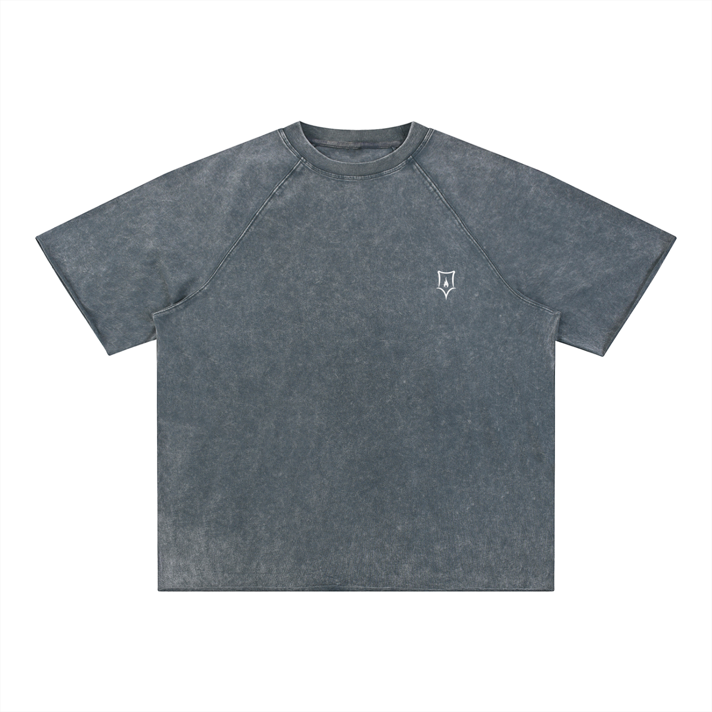Unisex Mineral Wash Raw Edge T-Shirt